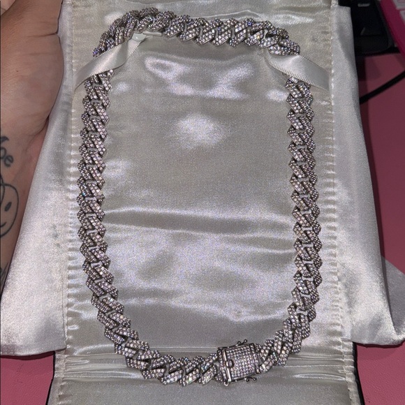Moissanite Diamond Chain - Picture 1 of 6